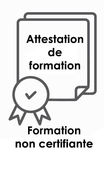 Attestation de formation 1